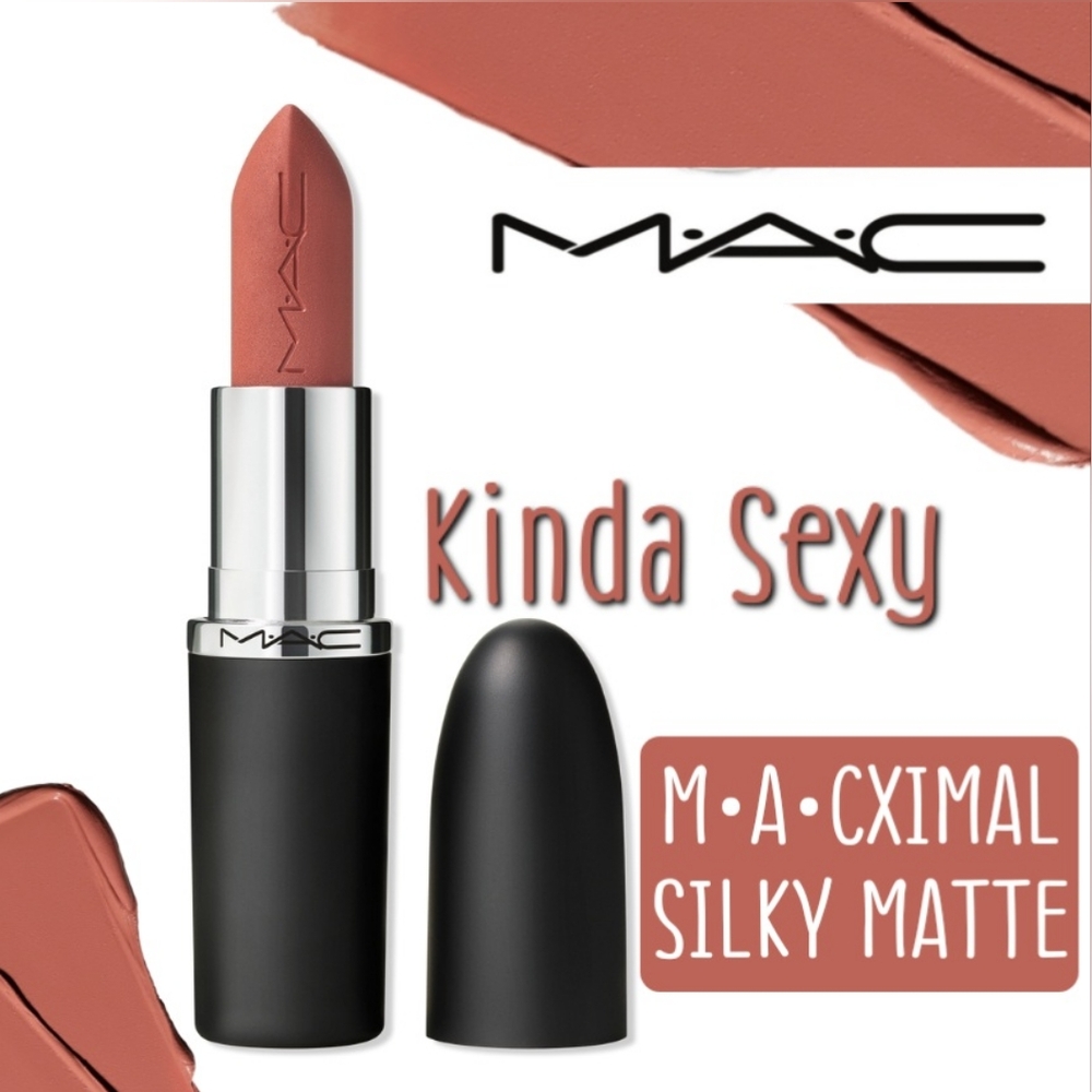Macximal Silky Matte Lipstick Kinda Sexy Brand New in Box Authentic